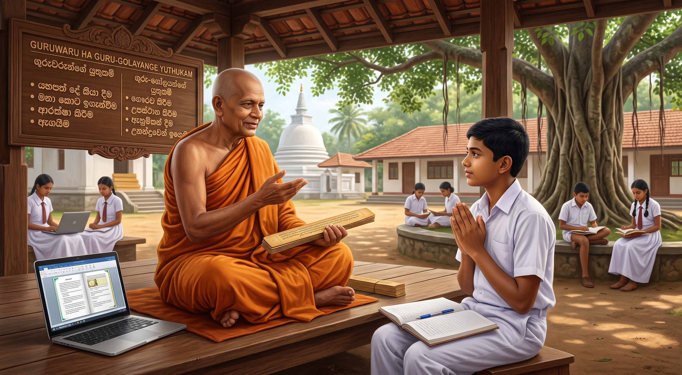 ගුරුවරු හා ගුරු-ගෝලයන්ගේ යුතුකම්